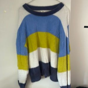 SUPER SOFT Aerie colorblock Aerie sweater